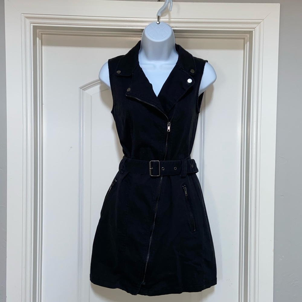 Black Denim Dress